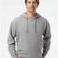 LAT 6926 Unisex Elevated Fleece Hoodie Sweatshirt - Front view