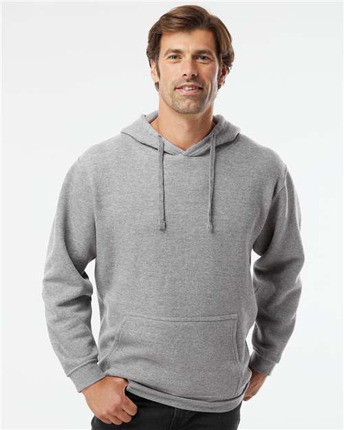LAT 6926 Unisex Elevated Fleece Hoodie Sweatshirt - Front view