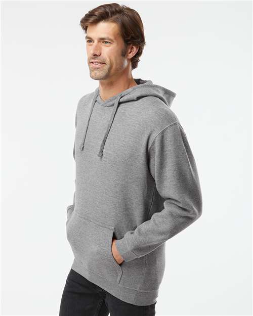 LAT 6926 Unisex Elevated Fleece Hoodie Sweatshirt - Side view