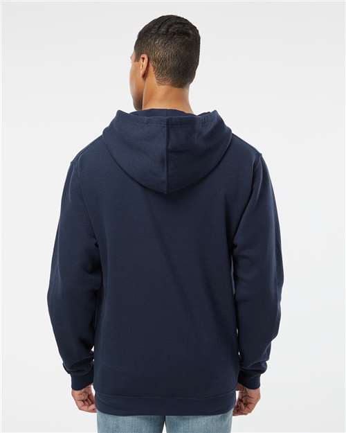 LAT 6926 Unisex Elevated Fleece Hoodie Sweatshirt - Back view