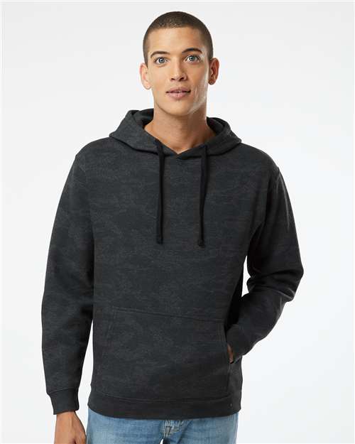 LAT 6926 Unisex Elevated Fleece Hoodie Sweatshirt - Front view