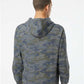 LAT 6926 Unisex Elevated Fleece Hoodie Sweatshirt - Back view
