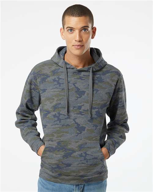 LAT 6926 Unisex Elevated Fleece Hoodie Sweatshirt - Front view