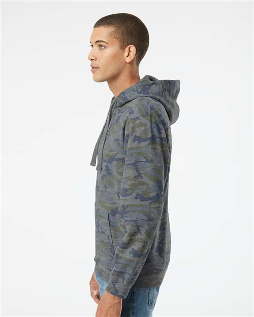 LAT 6926 Unisex Elevated Fleece Hoodie Sweatshirt - Side view