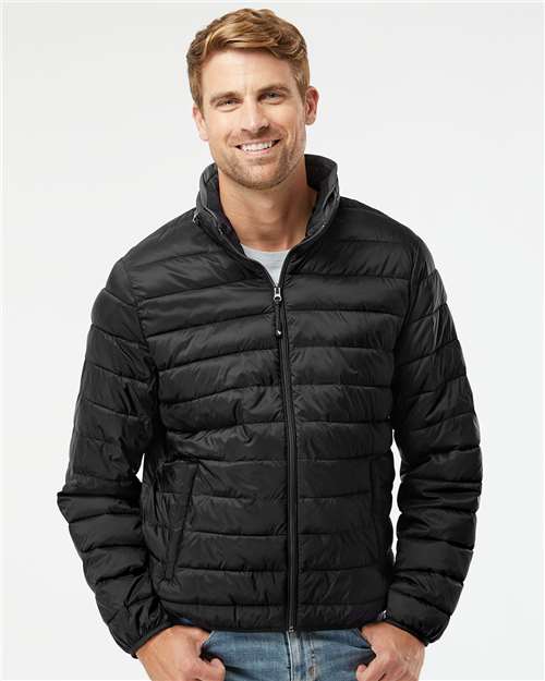 Weatherproof 211136 Men's PillowPac Puffer Jacket - Front view