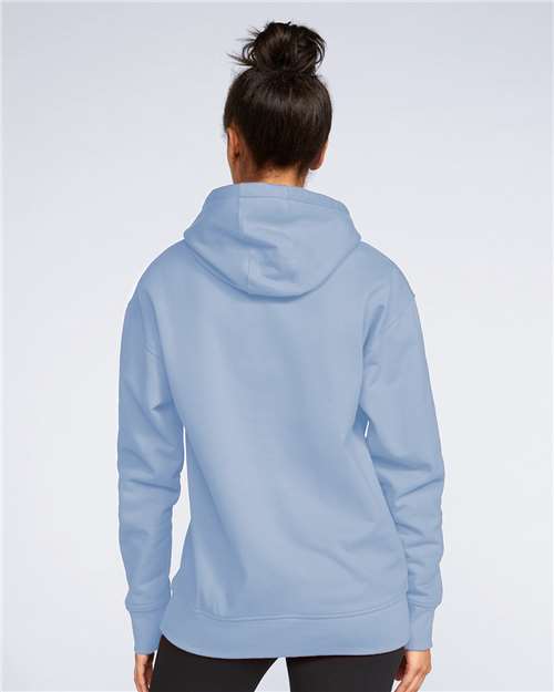 Gildan SF500 Unisex Softstyle? Midweight Hooded Sweatshirt - Back view