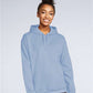 Gildan SF500 Unisex Softstyle? Midweight Hooded Sweatshirt - Front view