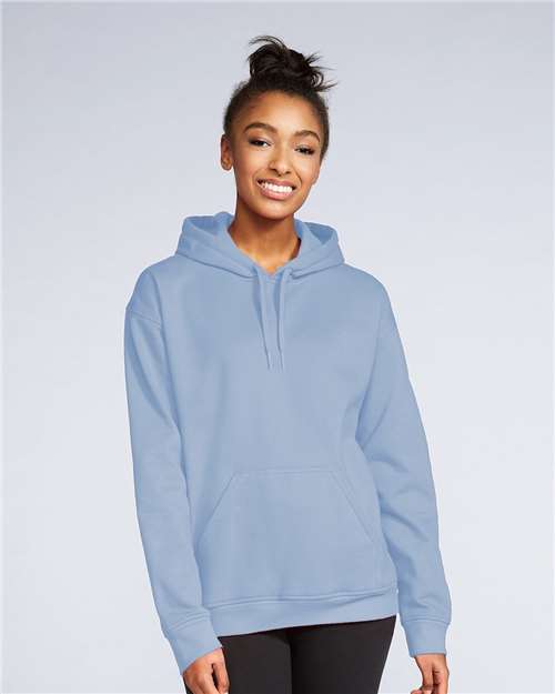 Gildan SF500 Unisex Softstyle? Midweight Hooded Sweatshirt - Front view