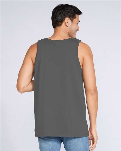 Gildan 64200 Unisex Softstyle? Tank Top - Back view
