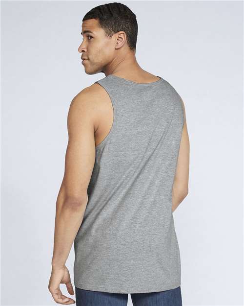 Gildan 64200 Unisex Softstyle? Tank Top - Back view