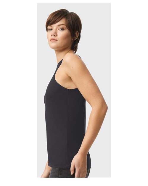 American Apparel 101CVC Women's CVC Racerback Tank - Side view