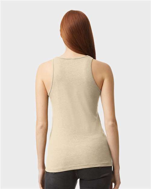 American Apparel 101CVC Women's CVC Racerback Tank - Back view