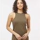 American Apparel 101CVC Women's CVC Racerback Tank - Front view