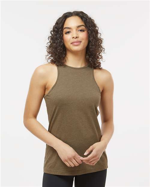 American Apparel 101CVC Women's CVC Racerback Tank - Front view