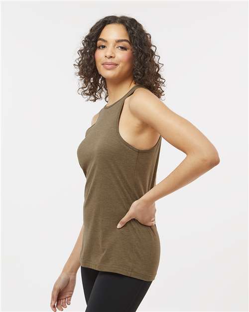 American Apparel 101CVC Women's CVC Racerback Tank - Side view