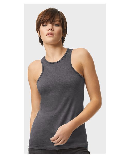 American Apparel 101CVC Women's CVC Racerback Tank - Front view