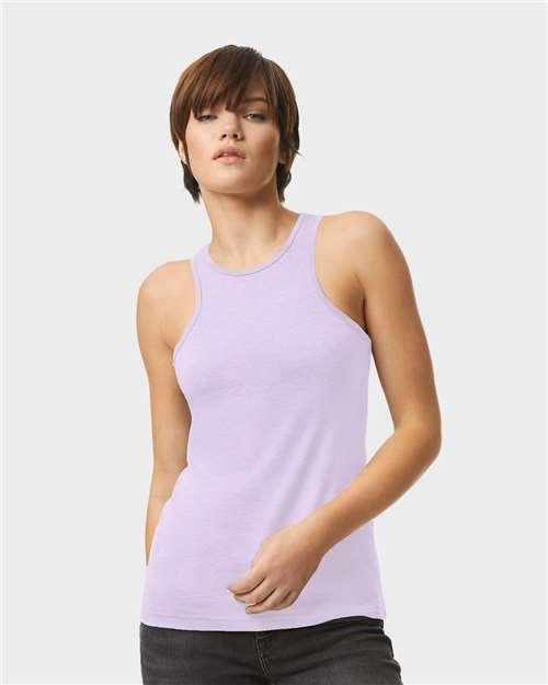 American Apparel 101CVC Women's CVC Racerback Tank - Front view