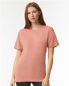 American Apparel TR401 Unisex Triblend Track Tee - Front view