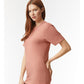 American Apparel TR401 Unisex Triblend Track Tee - Side view