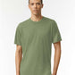 American Apparel TR401 Unisex Triblend Track Tee - Front view