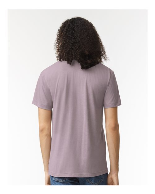 American Apparel TR401 Unisex Triblend Track Tee - Back view