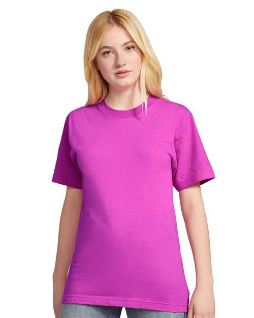 American Apparel 2001 Unisex Fine Jersey Tee - Front view
