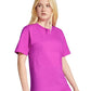 American Apparel 2001 Unisex Fine Jersey Tee - Side view