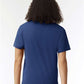 American Apparel 2006CVC Unisex CVC V-Neck Tee - Back view
