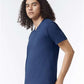 American Apparel 2006CVC Unisex CVC V-Neck Tee - Side view