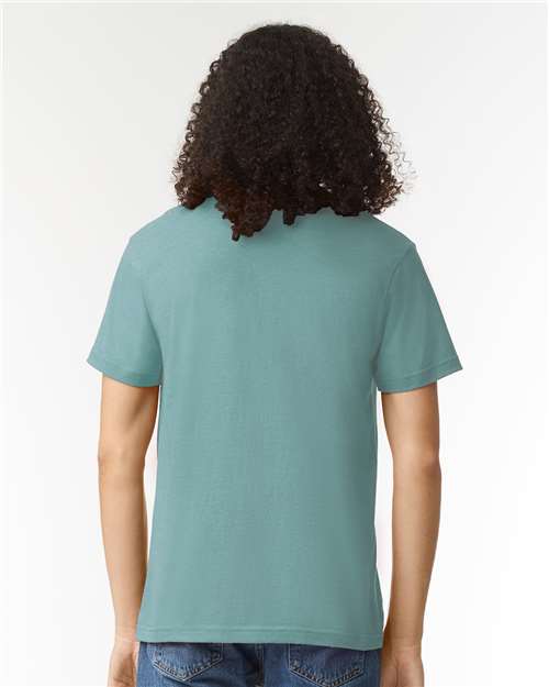 American Apparel 2001CVC Unisex CVC Tee - Back view