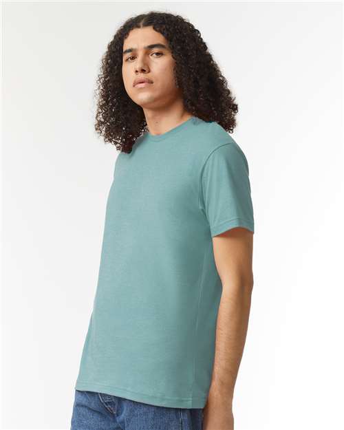 American Apparel 2001CVC Unisex CVC Tee - Side view