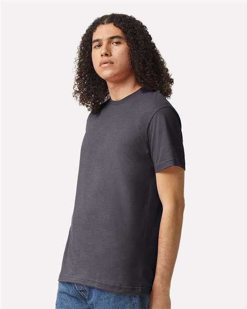 American Apparel 2001CVC Unisex CVC Tee - Side view
