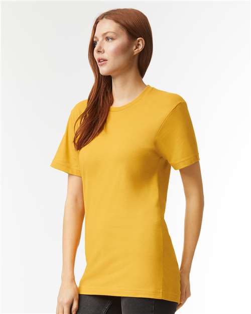 American Apparel 2001CVC Unisex CVC Tee - Side view