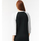 American Apparel 2003CVC Unisex CVC Raglan Tee - Back view