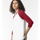 American Apparel 2003CVC Unisex CVC Raglan Tee - Side view