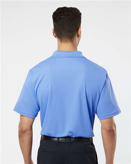Paragon 100 Men's Saratoga Performance Mini Mesh Polo - Back view