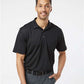 Paragon 100 Men's Saratoga Performance Mini Mesh Polo - Front view