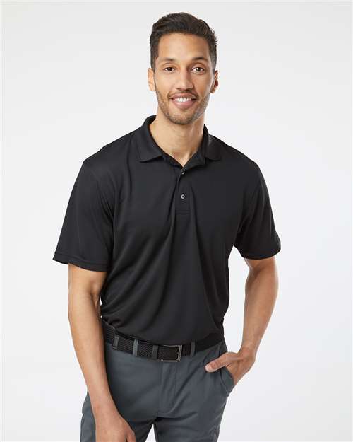 Paragon 100 Men's Saratoga Performance Mini Mesh Polo - Front view
