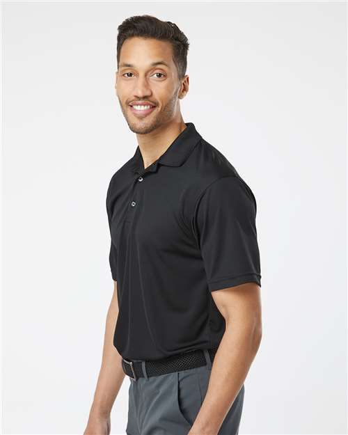 Paragon 100 Men's Saratoga Performance Mini Mesh Polo - Side view