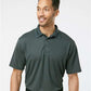 Paragon 100 Men's Saratoga Performance Mini Mesh Polo - Front view