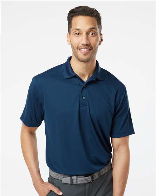 Paragon 100 Men's Saratoga Performance Mini Mesh Polo - Front view