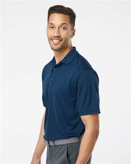 Paragon 100 Men's Saratoga Performance Mini Mesh Polo - Side view