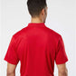 Paragon 100 Men's Saratoga Performance Mini Mesh Polo - Back view