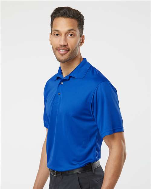Paragon 100 Men's Saratoga Performance Mini Mesh Polo - Side view