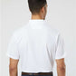 Paragon 100 Men's Saratoga Performance Mini Mesh Polo - Back view