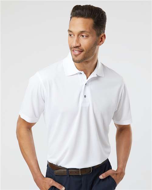 Paragon 100 Men's Saratoga Performance Mini Mesh Polo - Front view