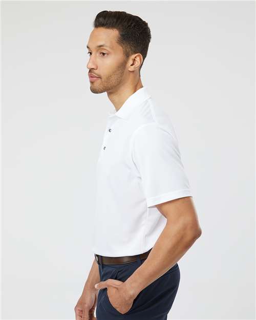 Paragon 100 Men's Saratoga Performance Mini Mesh Polo - Side view