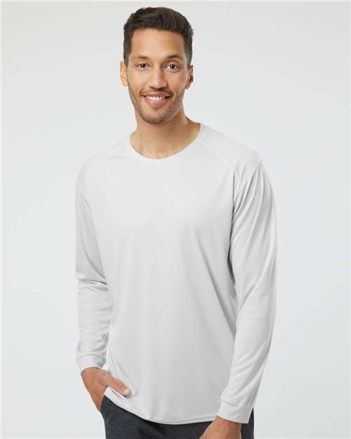 Paragon 210 Unisex Long Islander Performance Long Sleeve T-Shirt - Front view