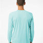Paragon 210 Unisex Long Islander Performance Long Sleeve T-Shirt - Back view
