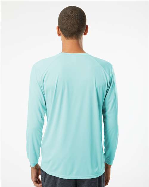 Paragon 210 Unisex Long Islander Performance Long Sleeve T-Shirt - Back view